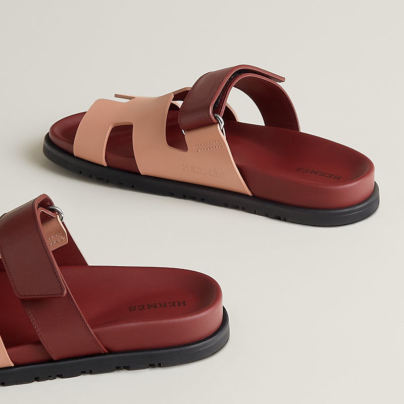 【新レッドブリック系】HERMES★Chypre サンダル Chypre sandal | Hermès USA